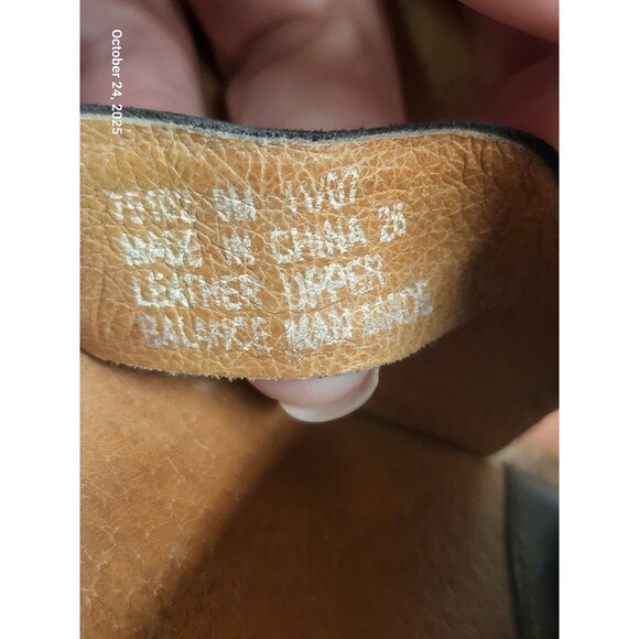 Clarks Artisan Collection Women's Black Wedge Cork Sandals 8m EUC - Picture 6 of 6